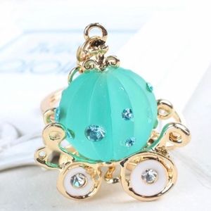 Cute Pumpkin Carriage  Bag/Purse/Keychain